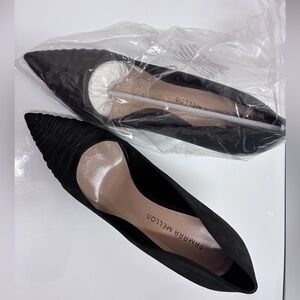 Tamara Mellon Charcoal Grey Black Sparkly Pointed Heels